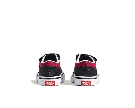 Vans Old Skool V Bebek Günlük Ayakkabı VN000CTGREB1 Kırmızı