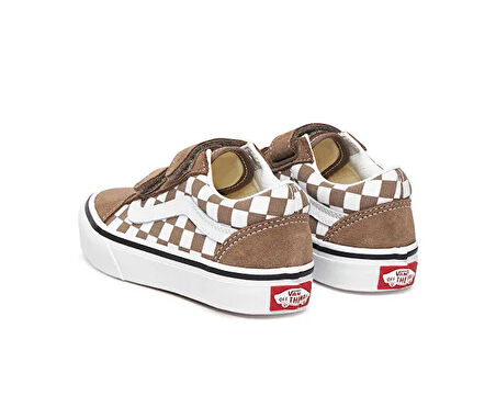 Vans Old Skool V Çocuk Günlük Ayakkabı VN000CYA1NU1 Kahverengi
