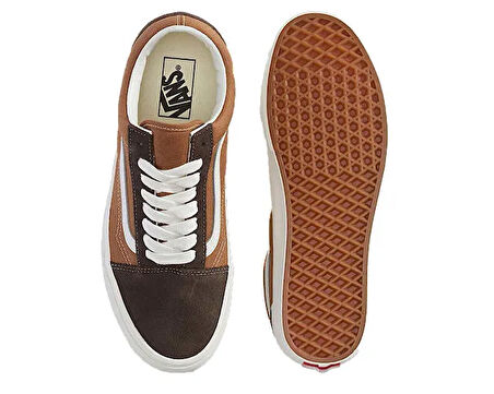 Vans Old Skool Erkek Günlük Ayakkabı VN000D9YBW21 Kahverengi
