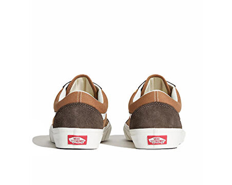 Vans Old Skool Erkek Günlük Ayakkabı VN000D9YBW21 Kahverengi