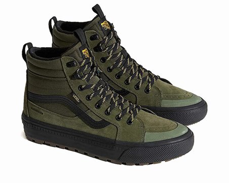 Vans Mte Sk8-Hı Waterproof Insulated Unisex Günlük Ayakkabı VN000DAQ2031 Yeşil