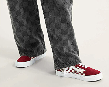 Vans Old Skool Unisex Günlük Ayakkabı VN000DB3Y521 Kırmızı