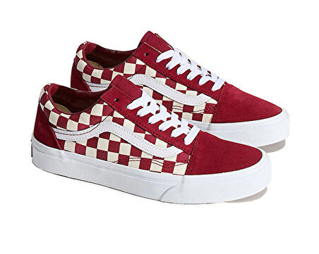 Vans Old Skool Unisex Günlük Ayakkabı VN000DB3Y521 Kırmızı