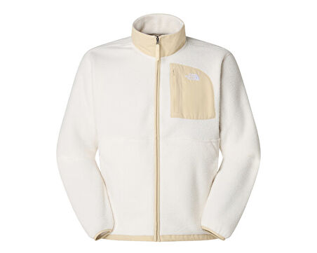 The North Face M Yumiori Off Peak Full Zip Jacket Erkek Outdoor Polar Ceket NF0A8FKNTOB1 Beyaz