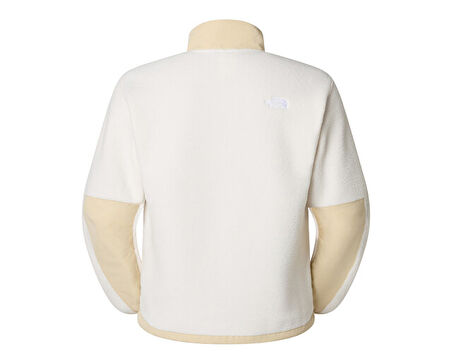 The North Face M Yumiori Off Peak Full Zip Jacket Erkek Outdoor Polar Ceket NF0A8FKNTOB1 Beyaz