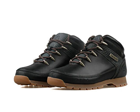 Tımberland Euro Sprint Mid Lace Up Boot Erkek Günlük Bot TB0A2K84EEQ1 Yeşil