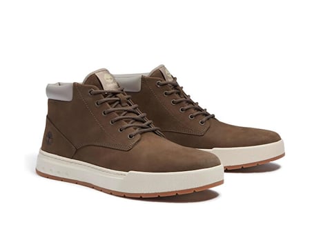 Timberland MAPLE GROVE MID LACE UP SNEAKER Erkek Günlük Bot TB0A69FNW071 Kahverengi