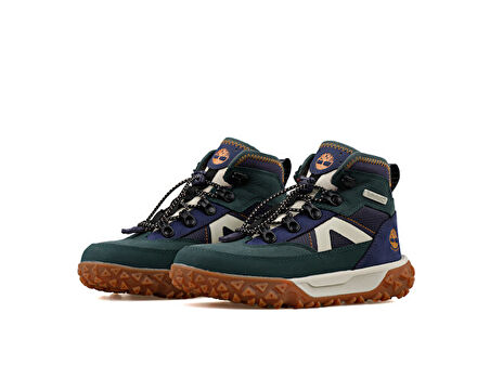 Timberland Greenstride Motion 6 Mid Bungee Waterpro Çocuk Outdoor Botu TB0A5M99EO61 Yeşil