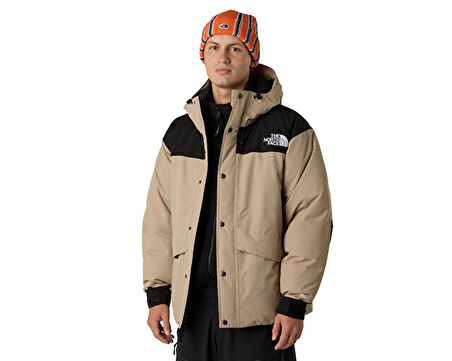 The North Face M Mountain Down Jacket Erkek Outdoor Montu (600 Dolgu Kaz Tüyü) NF0A8D1VDHO1 Gri