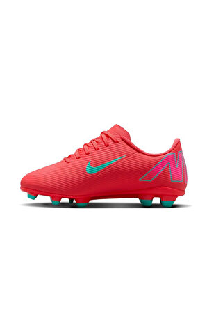 Genç Çim Zemin Kramponu Jr. Mercurial Vapor 16 Club Fg/Mg Kırmızı