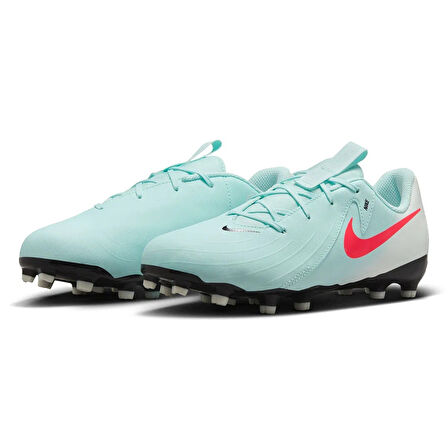 Nike Phantom GX II Academy FG/MG Football Shoes Çoklu Zemin Kramponu Açık Yeşil