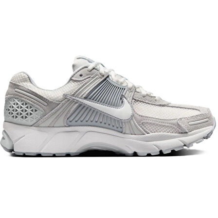Nike Bowerman Zoom Vomero 5 Unisex Sneaker Hakiki Deri Reflektörlü Kadın Günlük Spor Ayakkabı Gri