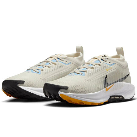 Nike Pegasus Trail 5  Goretex Womens Running Shoes Su Geçirmez Reflektörlü Kadın Doğa Yürüyüş Koşu Ayakkabısı Krem