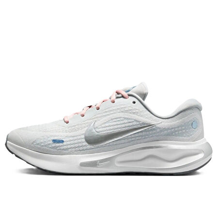 Nike Journey Run Womens Walking Running Shoes Gray Reflektörlü Kadın Yürüyüş Koşu Ayakkabısı Gri