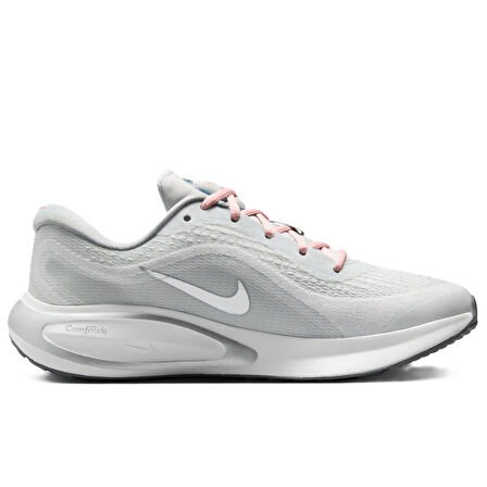 Nike Journey Run Womens Walking Running Shoes Gray Reflektörlü Kadın Yürüyüş Koşu Ayakkabısı Gri