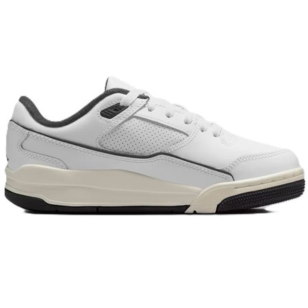 Nike Jordan Flıght Court GS Leather Sneaker Hakiki Deri Günlük Spor Ayakkabı Beyaz