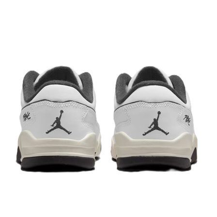 Nike Jordan Flıght Court GS Leather Sneaker Hakiki Deri Günlük Spor Ayakkabı Beyaz