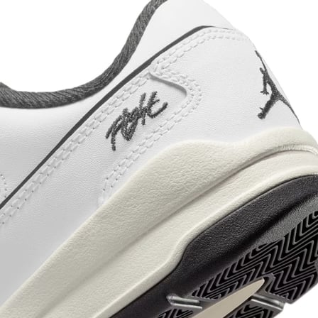 Nike Jordan Flıght Court GS Leather Sneaker Hakiki Deri Günlük Spor Ayakkabı Beyaz