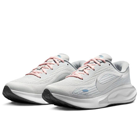 Nike Journey Run Womens Walking Running Shoes Gray Reflektörlü Kadın Yürüyüş Koşu Ayakkabısı Gri