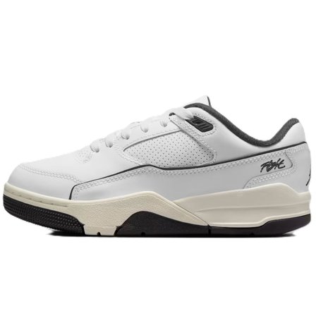 Nike Jordan Flıght Court GS Leather Sneaker Hakiki Deri Günlük Spor Ayakkabı Beyaz
