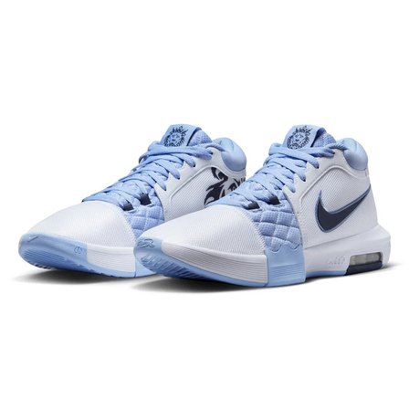 Nike Lebron Witness VIII Mens Basketball Shoes Erkek Basketbol Ayakkabısı Beyaz Mavi