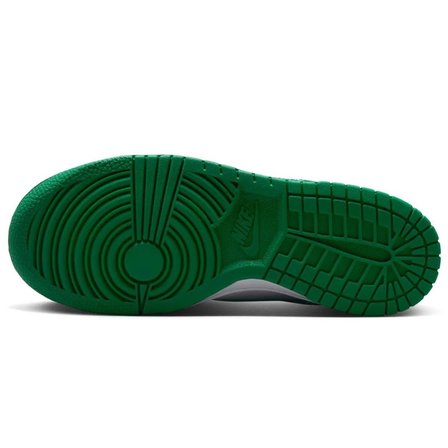 Nike Dunk Low GS Leather Unisex Sneaker Hakiki Deri Günlük Spor Ayakkabı Beyaz Yeşil