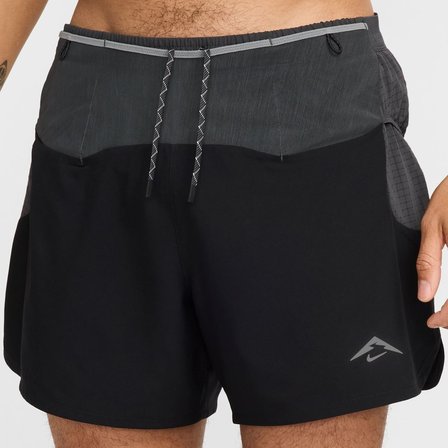 Nike Trail Second Sunrise Dri-FIT ADV Brief-Lined Running Shorts Astarlı Erkek Koşu Şortu Siyah