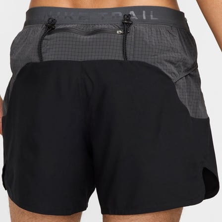 Nike Trail Second Sunrise Dri-FIT ADV Brief-Lined Running Shorts Astarlı Erkek Koşu Şortu Siyah