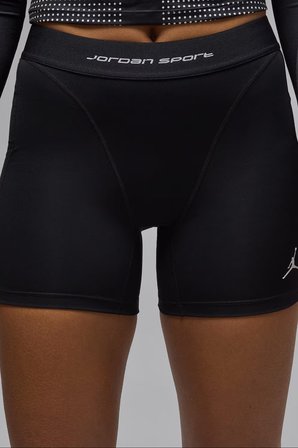 Nike Jordan Sport Leak Protection Period Women's Shorts Kadın Regl Sızıntı Korumalı Tayt Şort Sİyah
