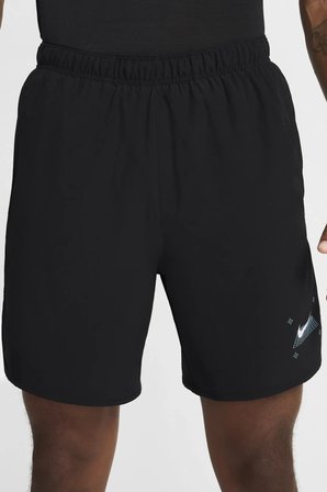 Nike Challenger Grid Mens Shorts Erkek Şort Siyah