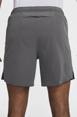 Nike Challenger Grid Mens Running Shorts Slip Astarlı Erkek Koşu Antreman Şortu Gri