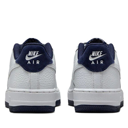 Nike Air Force 1 AF1 Leather Kids Sneaker Hakiki Deri Günlük Çocuk Spor Ayakkabı Gri