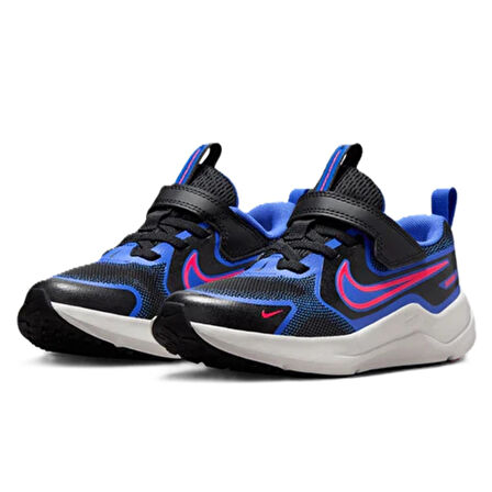 Nike Cosmic Runner Kids Walking Shoes Elastik Bağcıklı Çocuk Yürüyüş Koşu Ayakkabısı Siyah