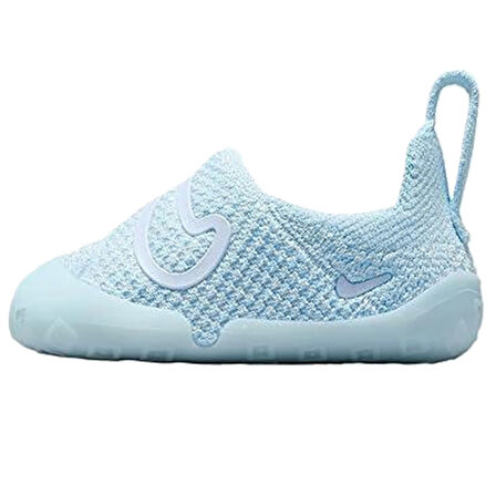 Nike Swoosh 1(TD)Baby Shoes  Cırt Bantlı Unisex Bebek Ayakkabısı Mavi