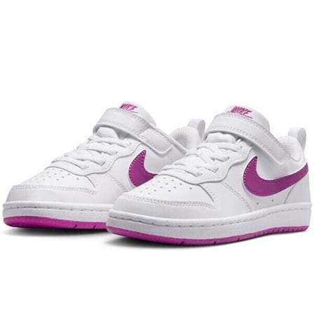 Nike Court Borough Low PS Recraft Beyaz-Mor Günlük Spor Ayakkabı