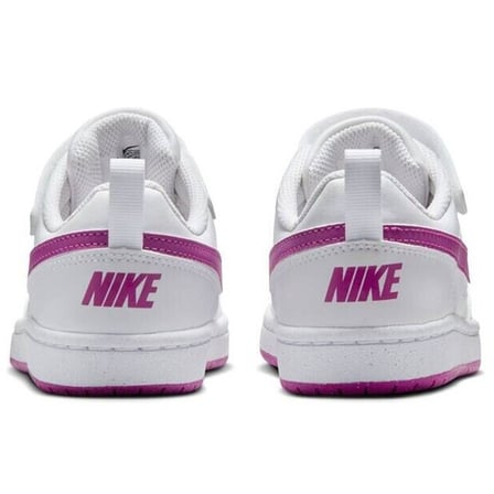 Nike Court Borough Low PS Recraft Beyaz-Mor Günlük Spor Ayakkabı
