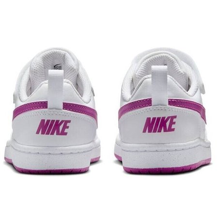 Nike Court Borough Low PS Recraft Beyaz-Mor Günlük Spor Ayakkabı