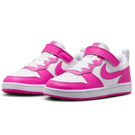 Nike Court Borough Low PS Recraft Beyaz-Pembe Günlük Spor Ayakkabı