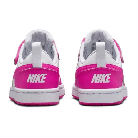 Nike Court Borough Low PS Recraft Beyaz-Pembe Günlük Spor Ayakkabı