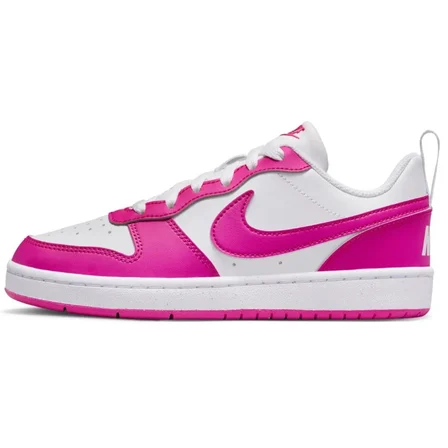 Nike Court Borough Low GS Recraft Beyaz-Mor Günlük Spor Ayakkabı