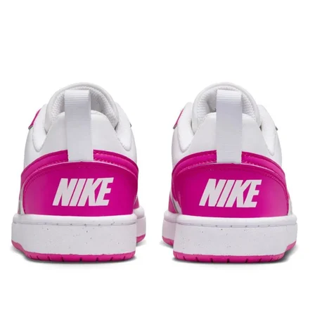 Nike Court Borough Low GS Recraft Beyaz-Mor Günlük Spor Ayakkabı