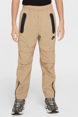 Nike Sportswear Tech Woven Kids Pant Fermuar Cepli Çocuk Eşofman Altı Taba