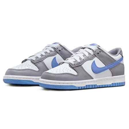 Nike Dunk Low Unisex Sneaker Unisex Günlük Spor Ayakkabı Beyaz Mavi