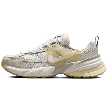 Nike V2K Run Womens Walking Shoes Reflektörlü Kadın Yürüyüş Ayakkabısı Krem