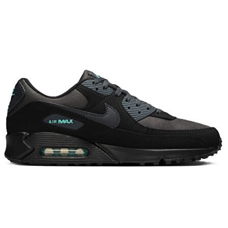 Nike Air Max 90 Leather Mens Sneaker Hakiki Deri Erkek Günlük Spor Ayakkabı Siyah