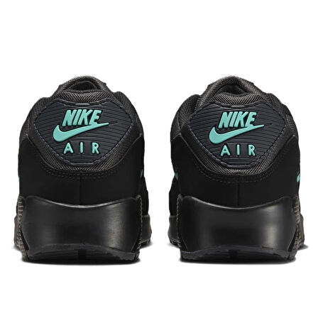 Nike Air Max 90 Leather Mens Sneaker Hakiki Deri Erkek Günlük Spor Ayakkabı Siyah