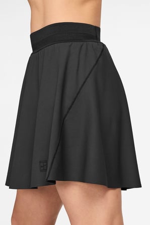 Nike Cout Dri-Fit Advantage Tenis Skirt İç Cepli Pileli Kadın Tenis Eteği Siyah