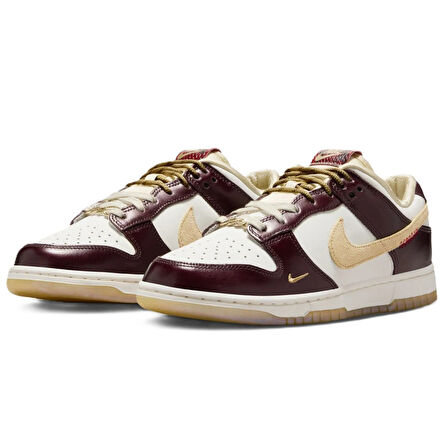 Nike Dunk Low LX 'Year Of The Snake'Leather Unisex Sneaker Hakiki Deri Unisex Günlük Spor Ayakkabı Krem