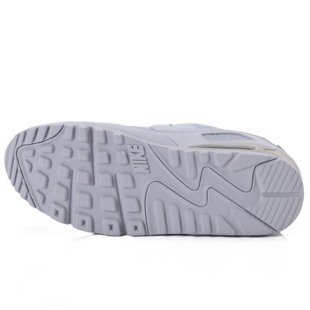 Nike Air Max 90 Unisex Leather Sneaker Hakiki Deri Günlük Spor Ayakkabı Gri