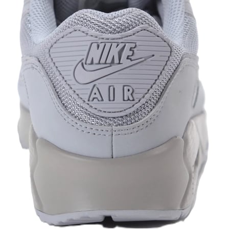 Nike Air Max 90 Unisex Leather Sneaker Hakiki Deri Günlük Spor Ayakkabı Gri